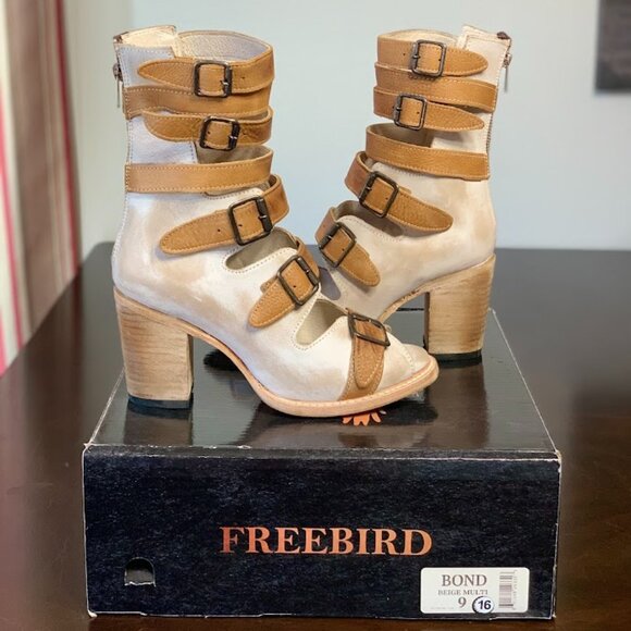 Freebird Bond Beige Multi Sz 9 BNIB - Picture 1 of 4